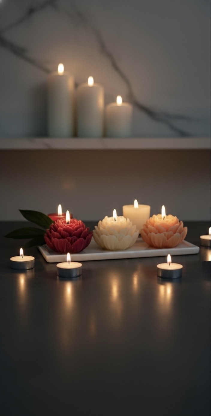 Rose Bloom Soy Candle